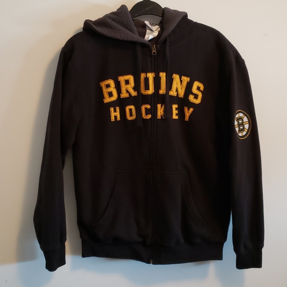 Official NHL Bruins zip up hoodie